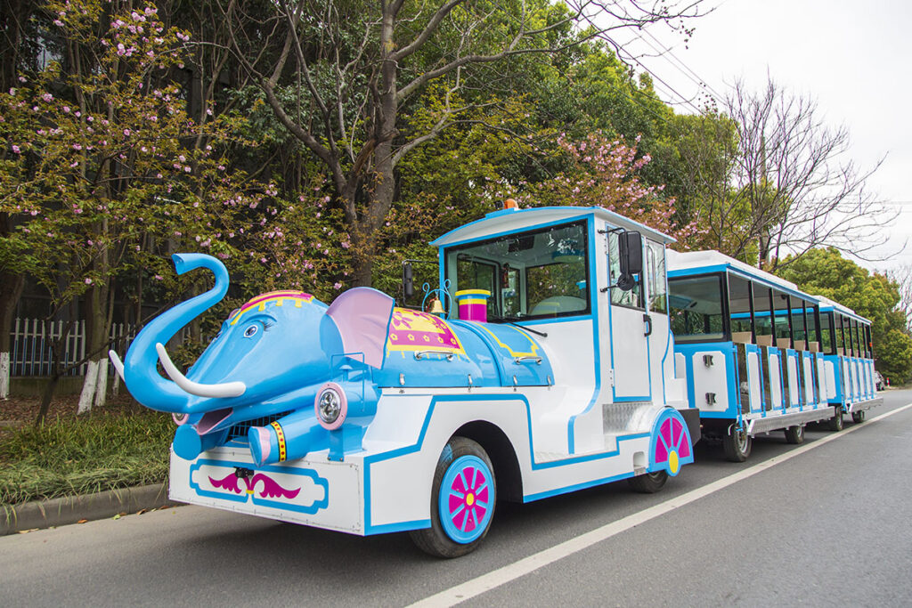 trackless train customize